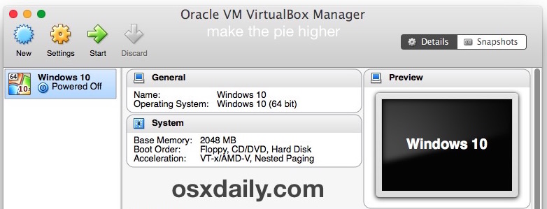 virtualbox vdi files for mac osx download
